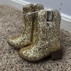 Laundry Girl brand new. Gold Glitter Kids' Boots